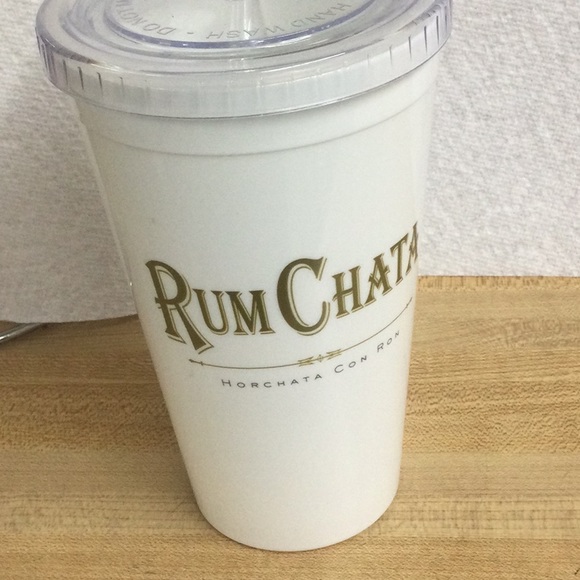 New Rum Chata Double Walled Insulate cup With Lid - Picture 2 of 5